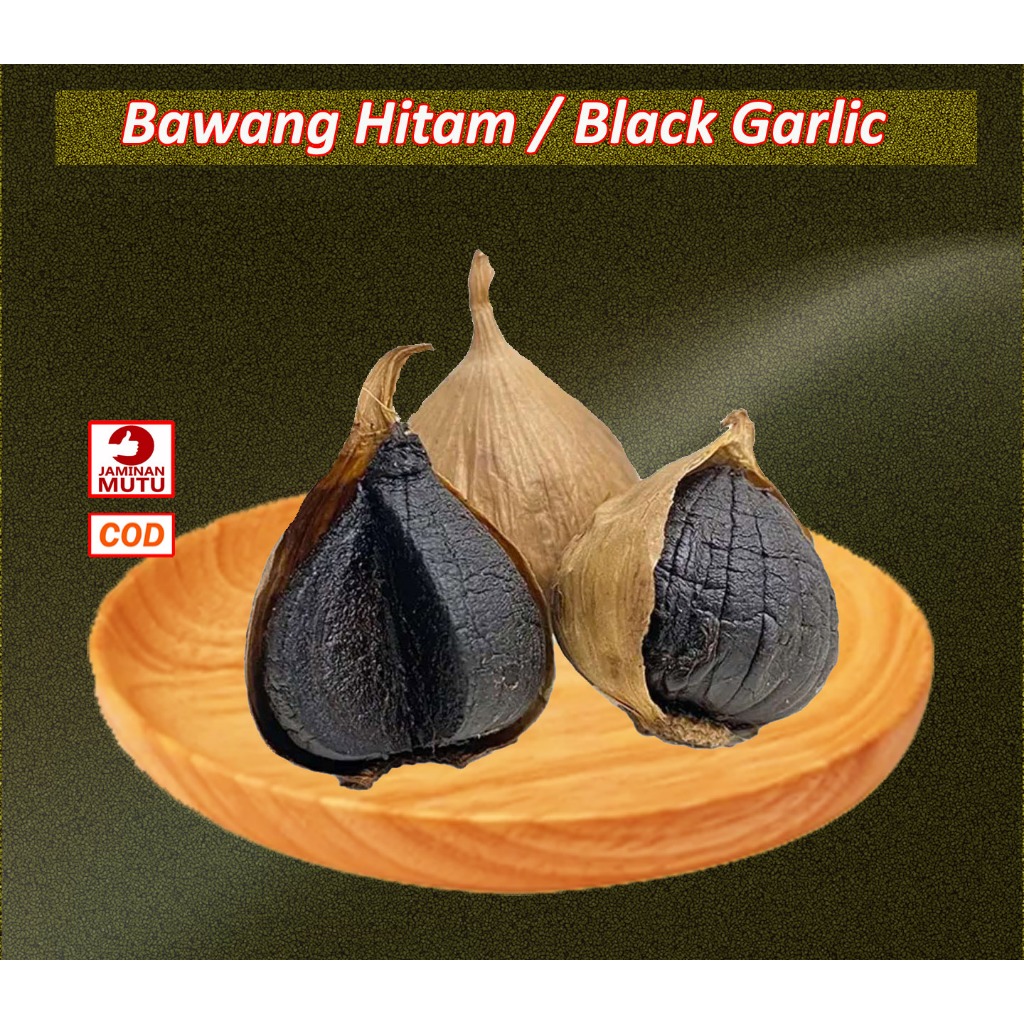 

Bawang Hitam Garlic Bawang Lanang isi ± 115gr atau ± 25 butir
