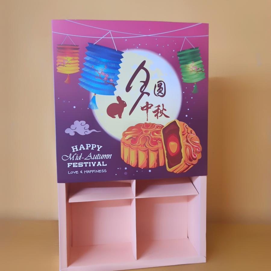

Dus Mooncake 100 gr Sekat 4 Violet Rabbit + Pink hadiah