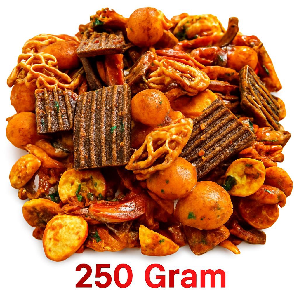 

Kerupuk Seblak Kering Campur Pedas Daun Jeruk 250 gram Kerupuk Mix