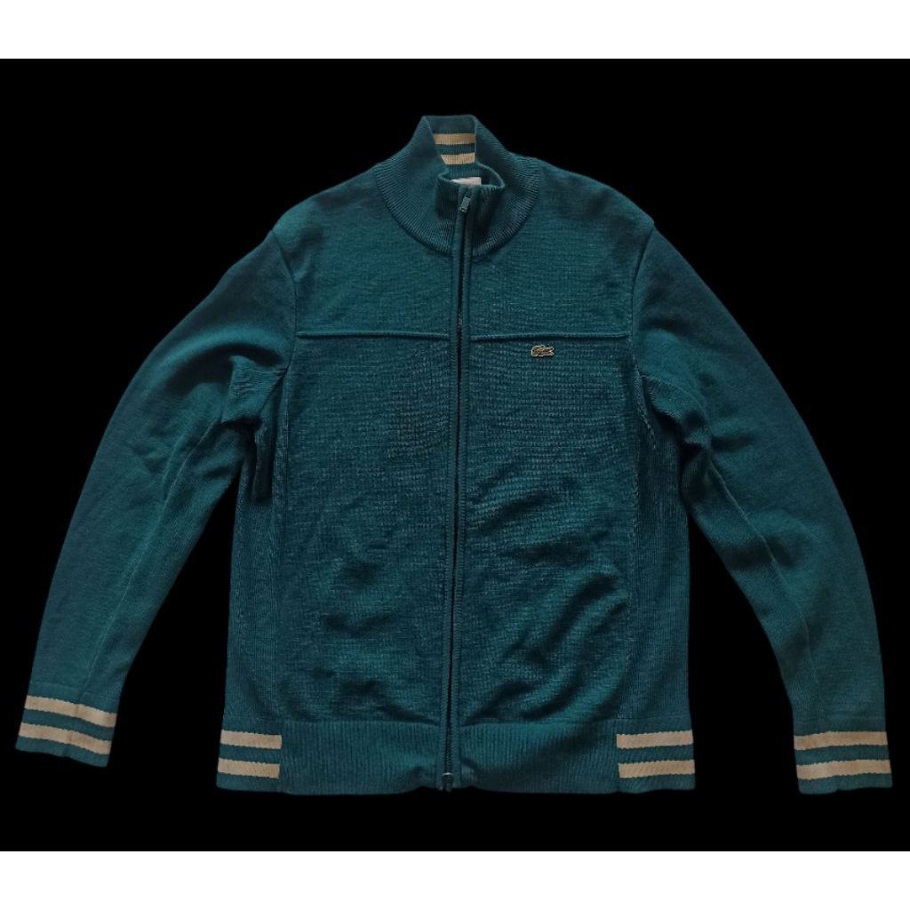 preloved jaket knitwear lacoste tosca size XL