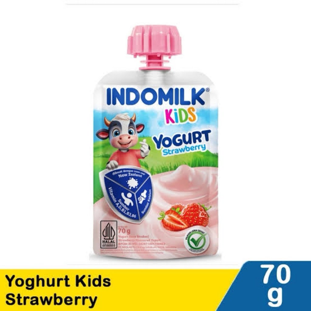 

Indomilk Yogurt Kids Rasa Stroberi