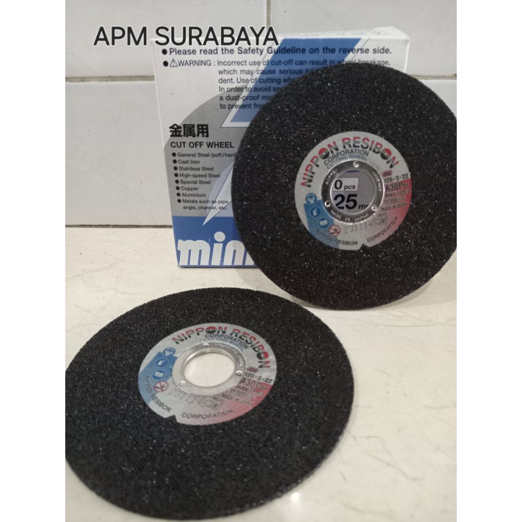 BATU POTONG NIPPON RESIBON / CUTTING WHEEL