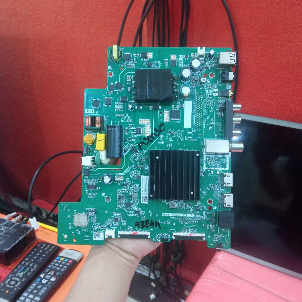 mb tv led hisense 43E4H mainboard smart tv android