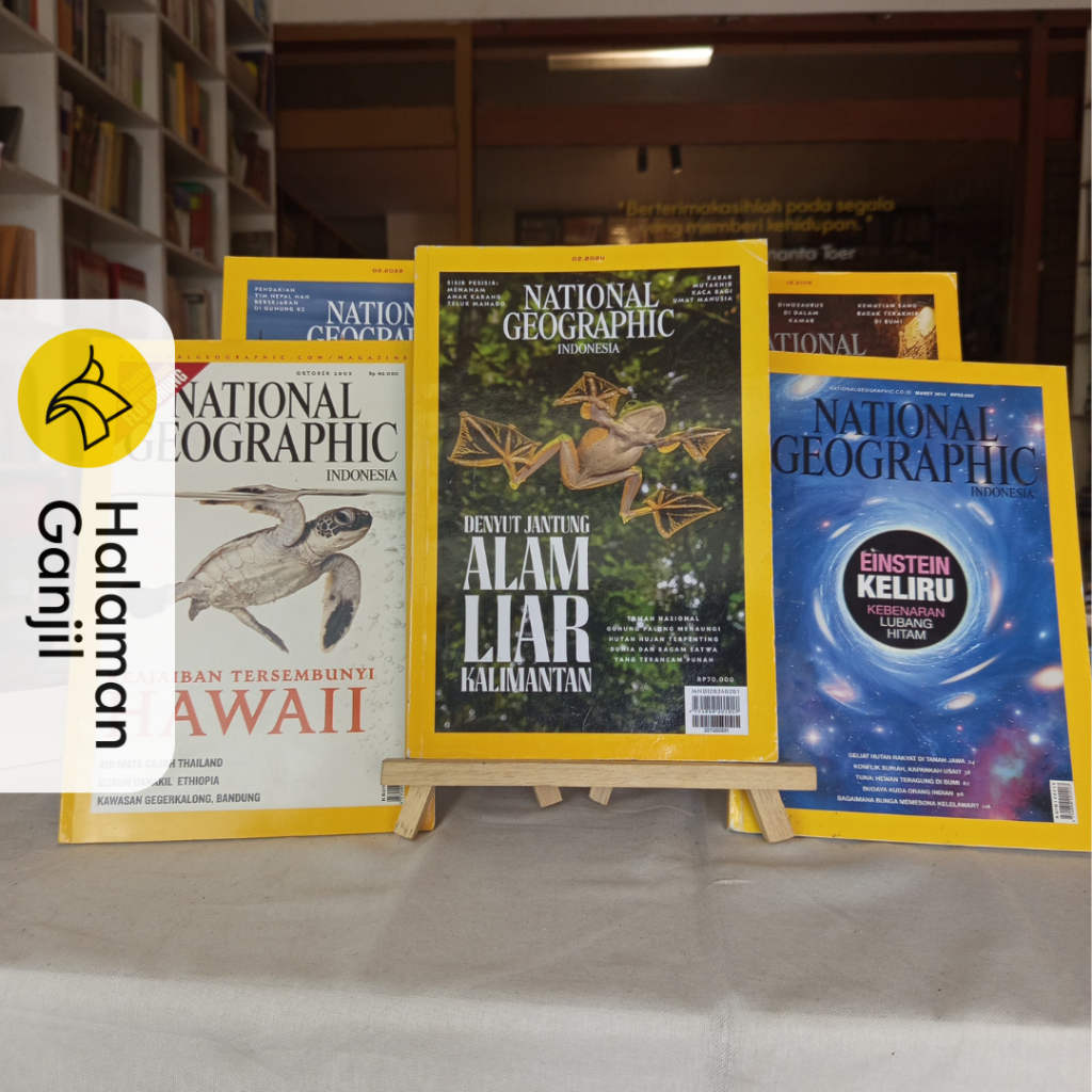 Majalah National Geographic Indonesia 2005 - 2008 Bekas Bagus Murah