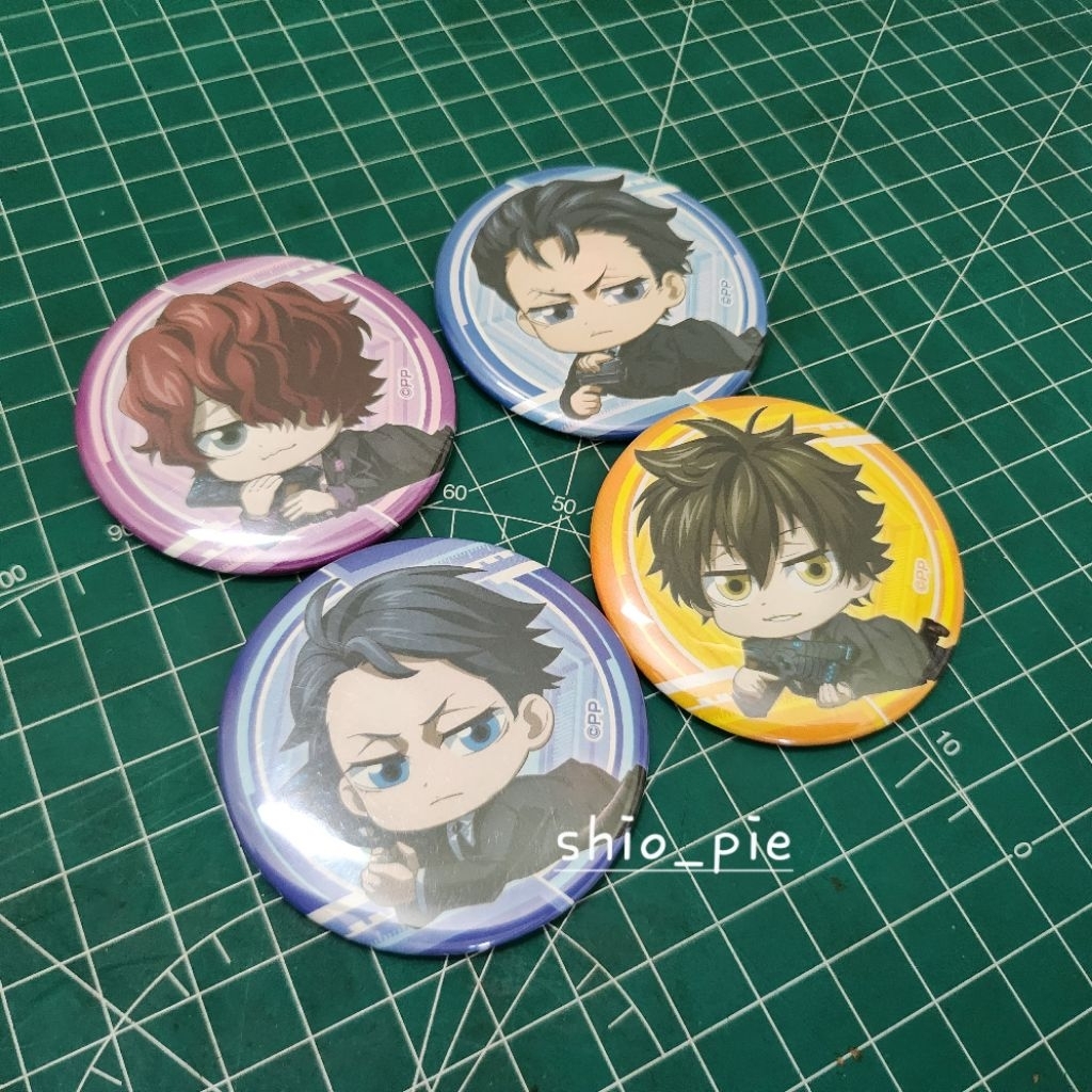 Psycho pass canbadge can badge sho hinakawa teppei sugo Kei Mikhail Ignatov Arata shindo