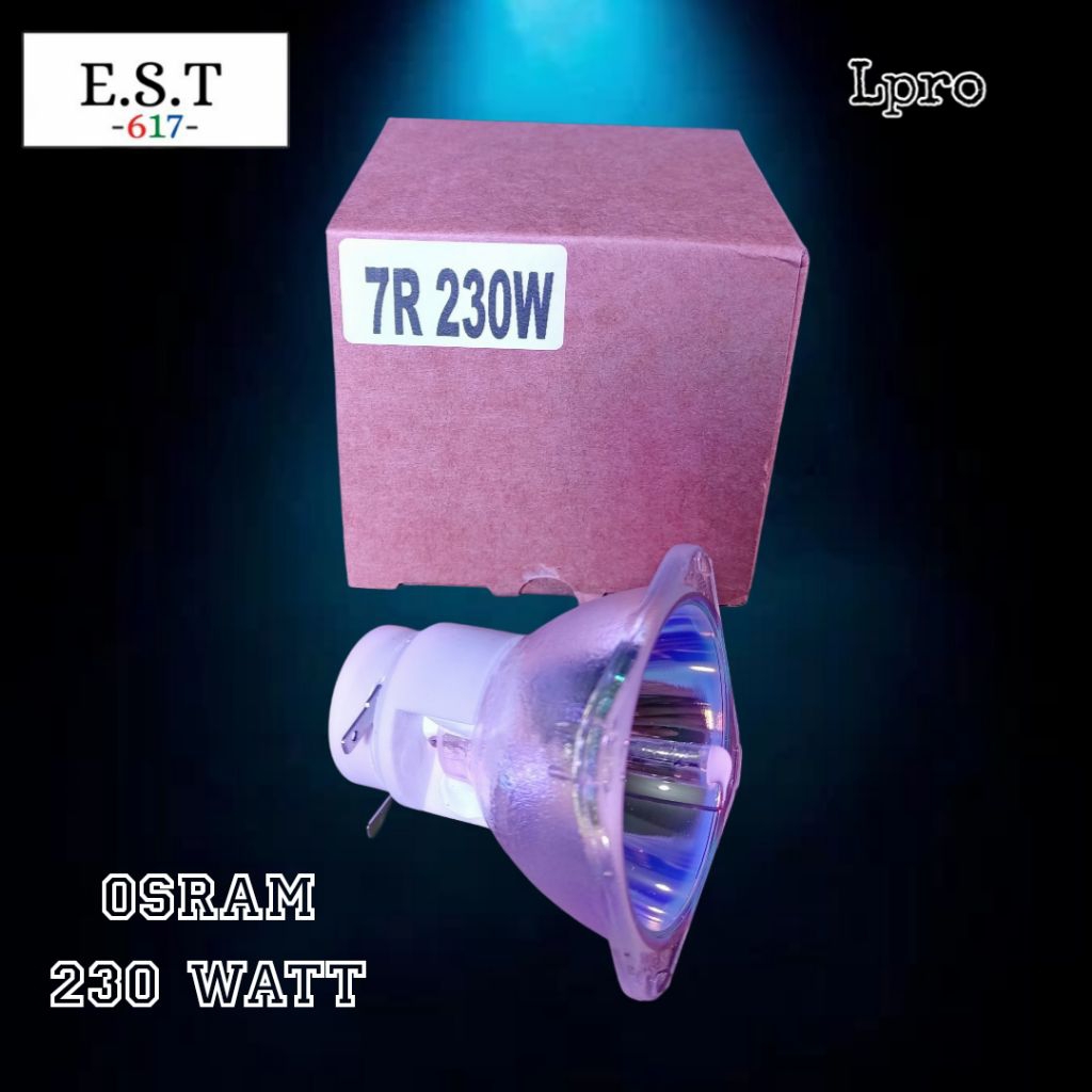 Lampu bohlam halogen moving head beam 230 watt osram