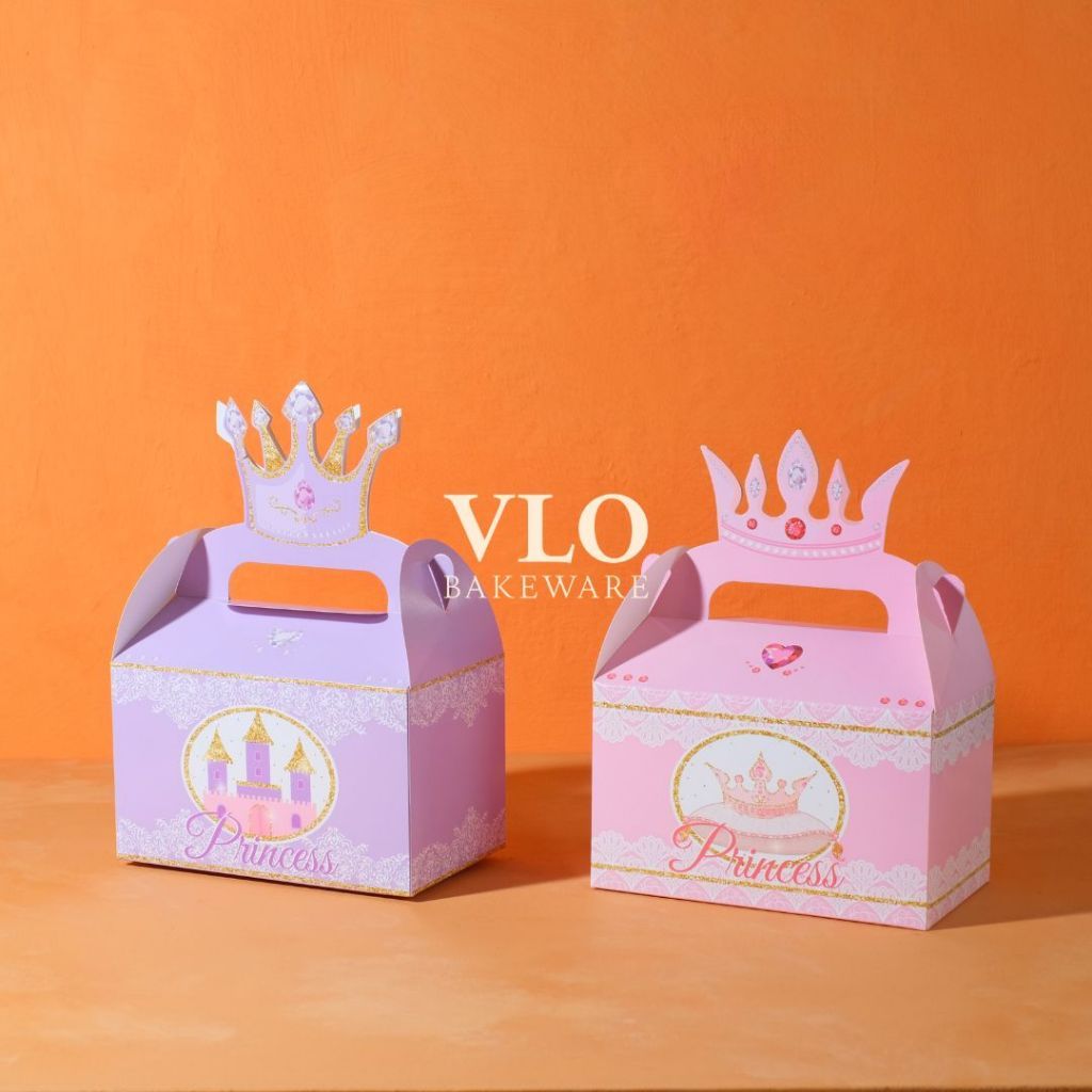 

[1 SET ISI 10 PCS] Kotak kue birthday ulang tahun anak | gable box birthday korea