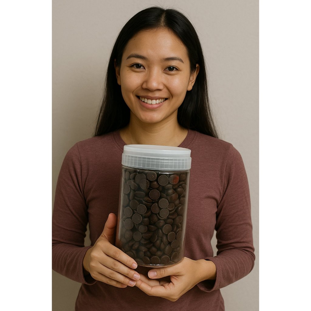 

Callebaut 811 Couverture Dark Chocolate 54.5% Asli Belgium Bahan Brownies, Cake, Ganache Repak 250gr
