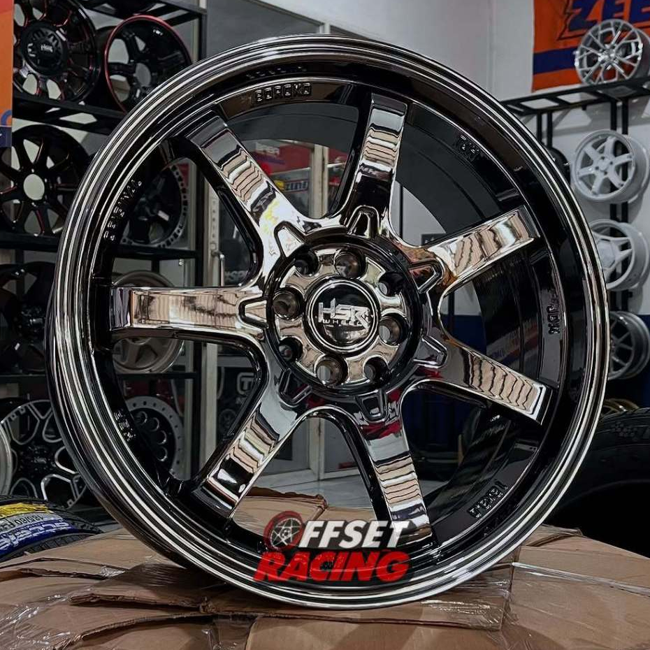 Velg R18 Mobil Raize Rocky Vios Livina Avanza Velg Mobil HSR BOROKO TJH Ring 18 Lebar 8