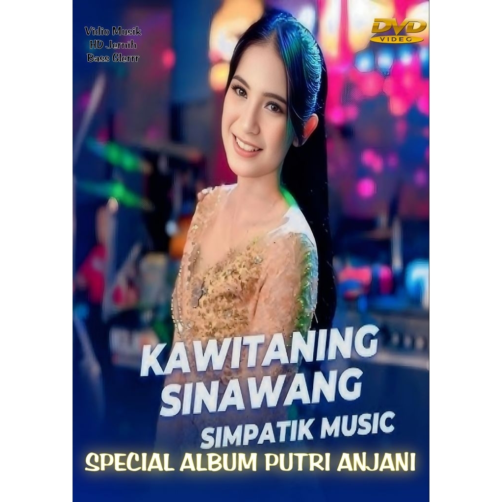 KASET DVD MUSIK LAGU DANGDUT KOPLO TERBARU FULL ALBUM SIMPATIK MUSIC - DVD MUSIK LAGU DANGDUT FULL A