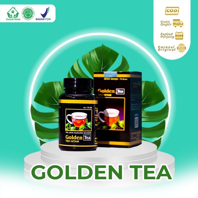 

GOLDEN TEA TEH HITAM TEH KESEHATAN TUBUH BERJUTA MANFAAT