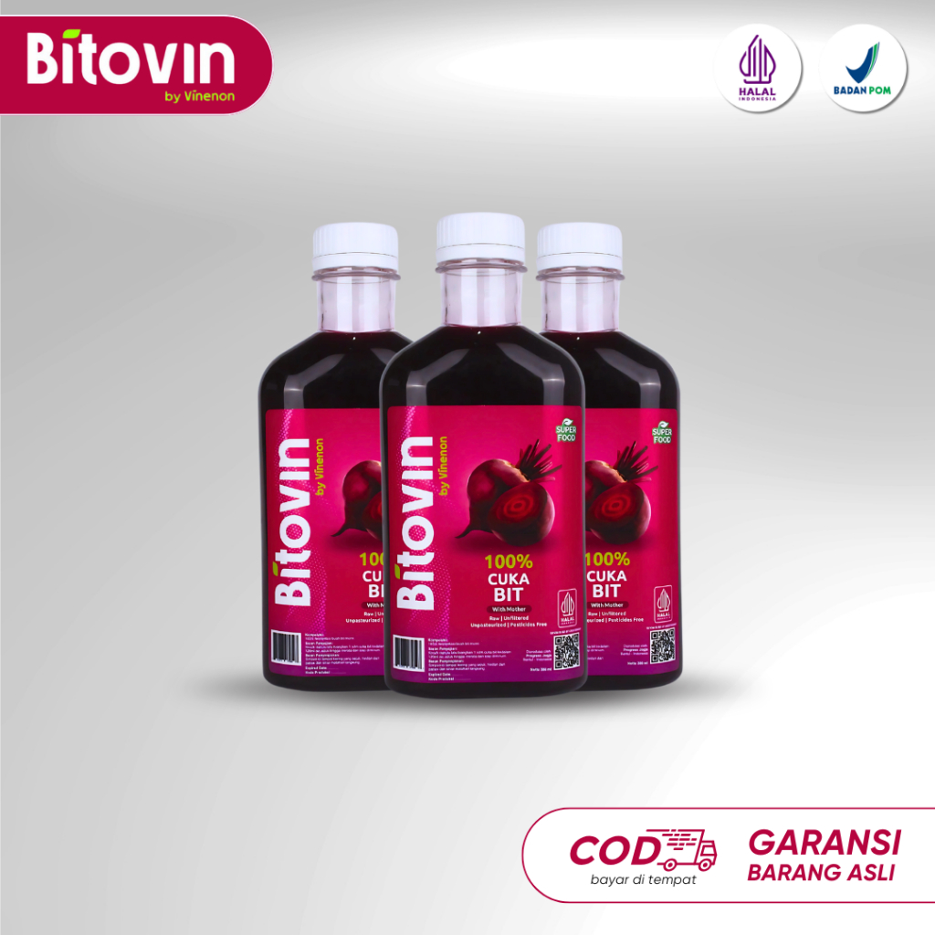

Bitovin 3 Botol - Obat Herbal Jantung - Solusi Sehat Tanpa Obat untuk Masalah Jantung dan Hipertensi