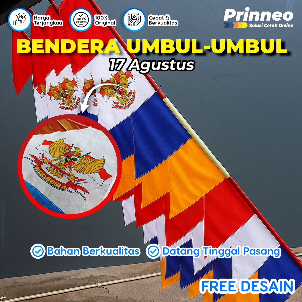 BENDERA UMBUL UMBUL, UMBUL UMBUL 17 AGUSTUS, BENDERA UMBUL UMBUL MERAH PUTIH, BENDERA UMBUL UMBUL WA