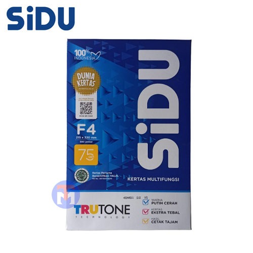

HVS SIDU F4 75gr