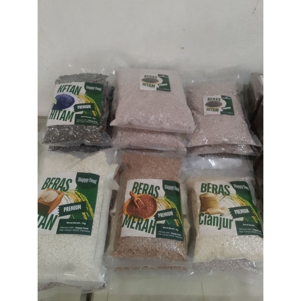 

Beras merah Cianjur