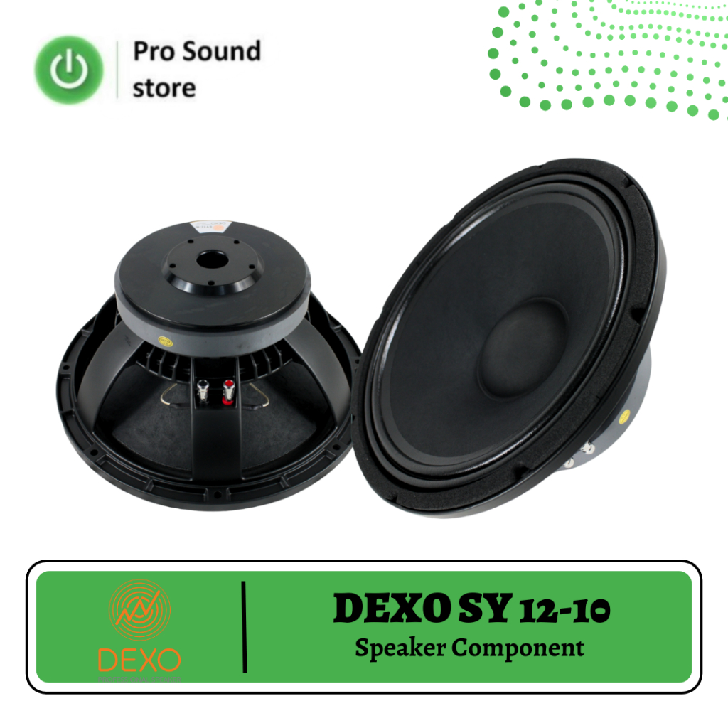 Speaker DEXO SY 12-10 12 Inch / Speaker DEXO 12 IN / Speaker Component