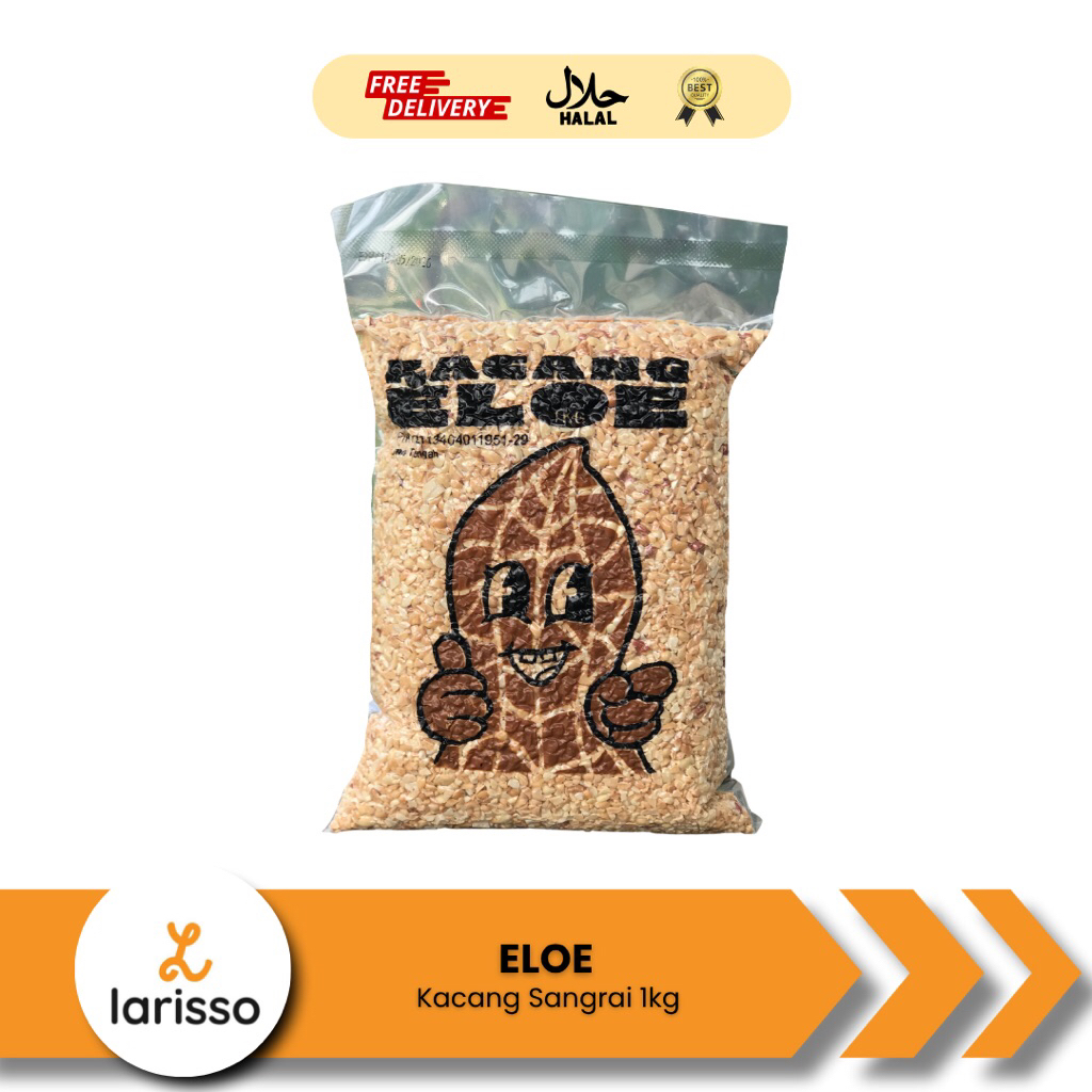 

ELOE Kacang Cacah Sangrai 1kg - Kacang Tanah Sangrai