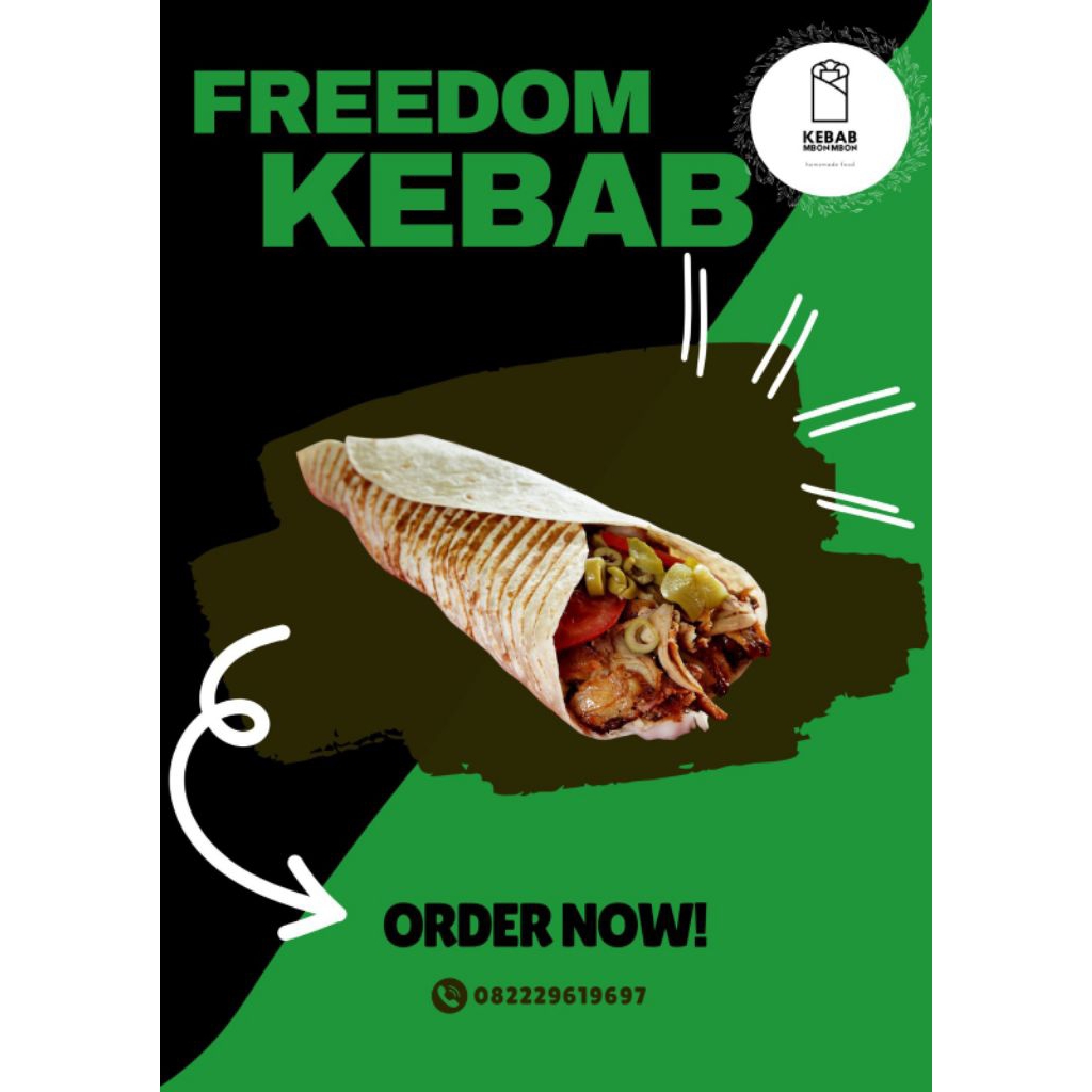 

Kebab freedom 1 pack isi 5