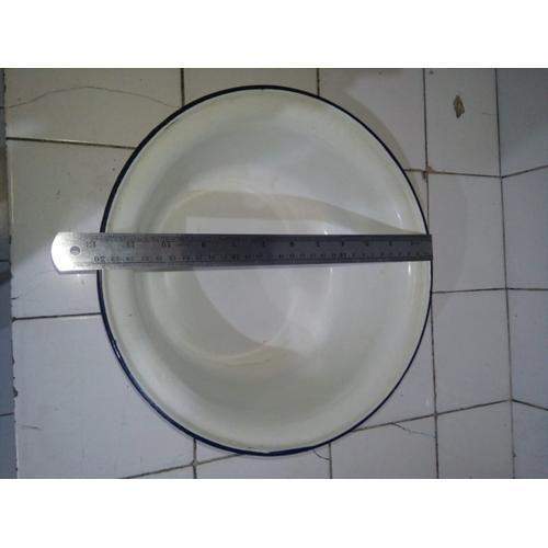 

BASKOM Baki TRAY BLIRIK ENAMEL SENG Kedaung KEDAWUNG KUNO Vintage TUA