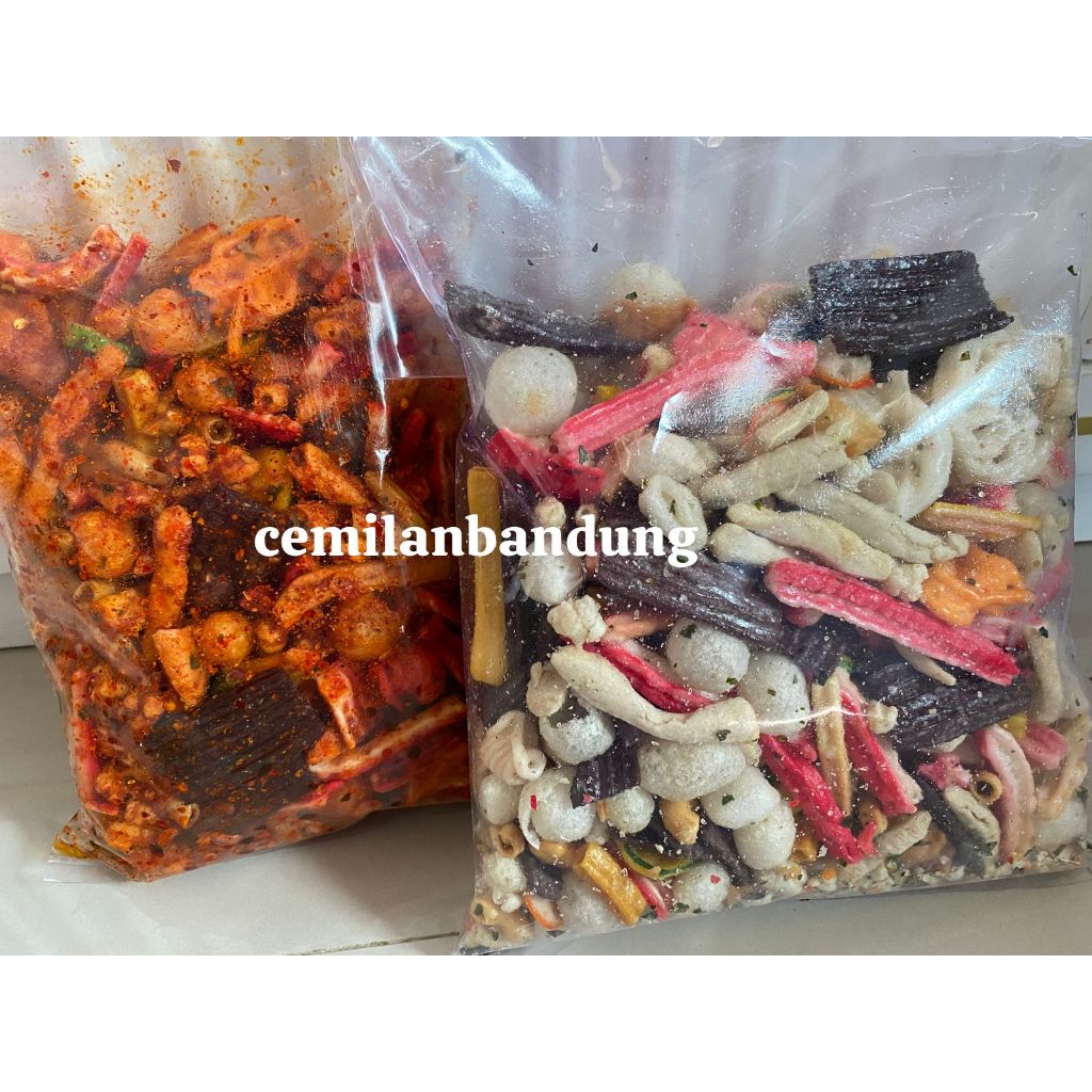

PAKET HEMAT [BUNDLING 2PCS] SEBLAK MIX PEDAS DAUN JERUK+SEBLAK MIX ORIGINAL DAUN JERUK 500GR DAPAT 2/250GR DAPAT 2