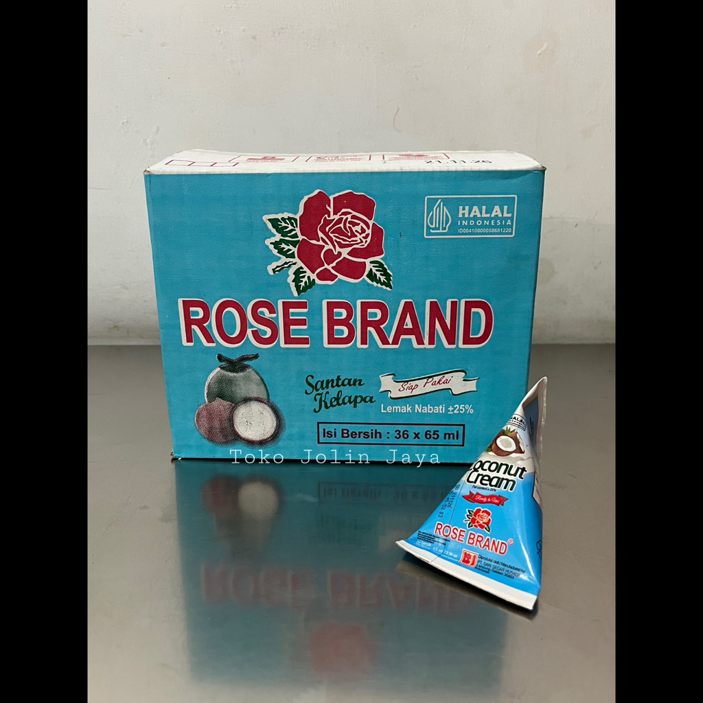 

65ml santan kelapa Rose Brand