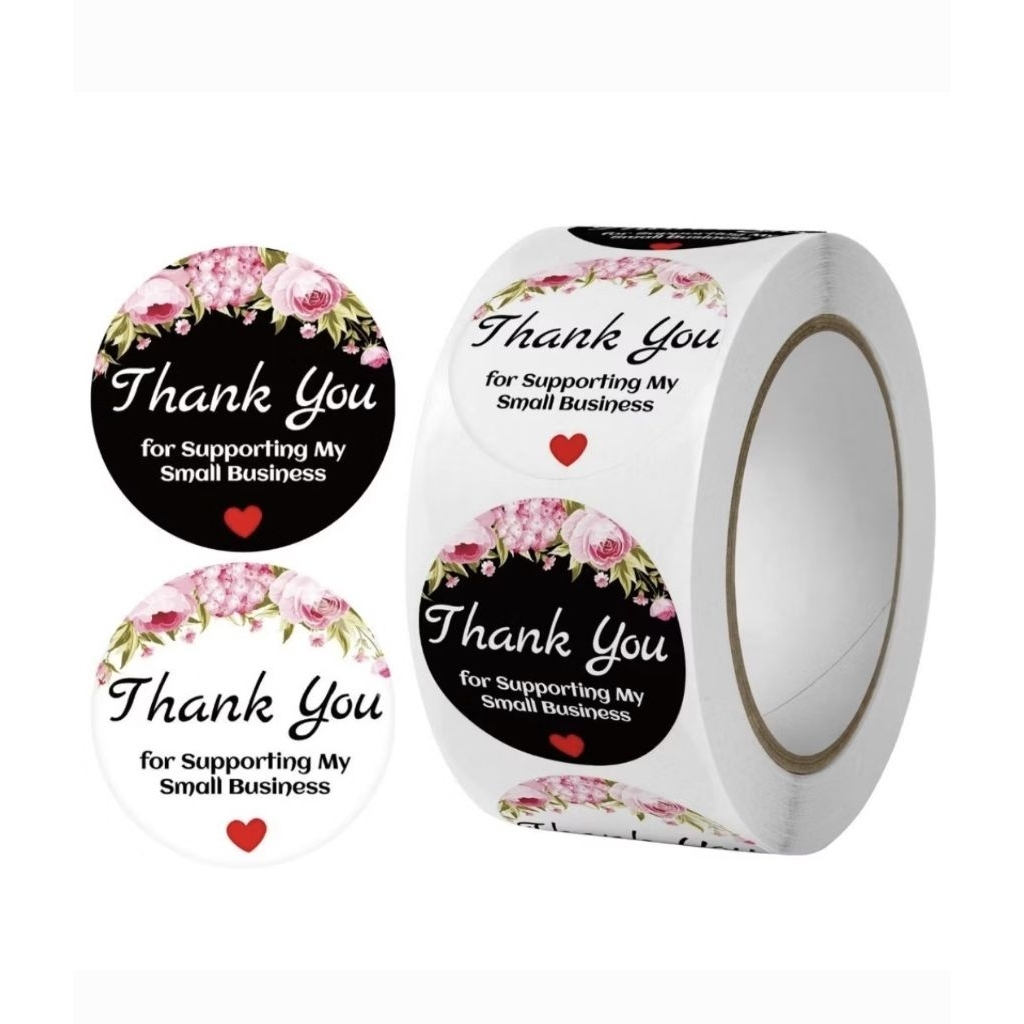 

Fitasu Batam - 01 Stiker Thankyou / Label Thankyou / 1 Roll Stiker Thankyou Isi 500 Pcs / Pengiriman Khusus Batam