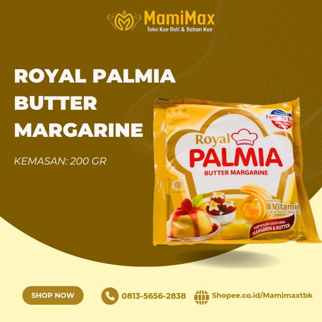 

ROYAL PALMIA BUTTER MARGARINE 200 GRAM