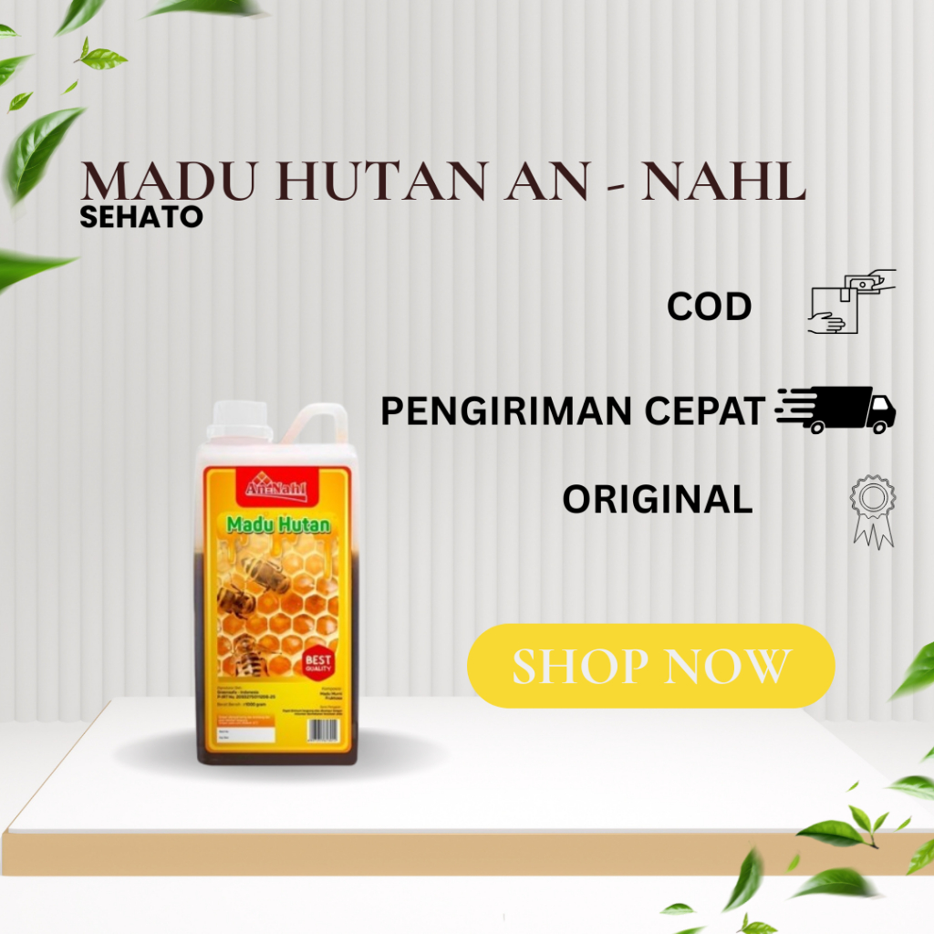 

Sehato Madu Hutan An-Nahl 1kg Madu An Nahl