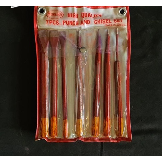

Pin Punch & Chisels Set 7pcs Pin Punch & Pahat