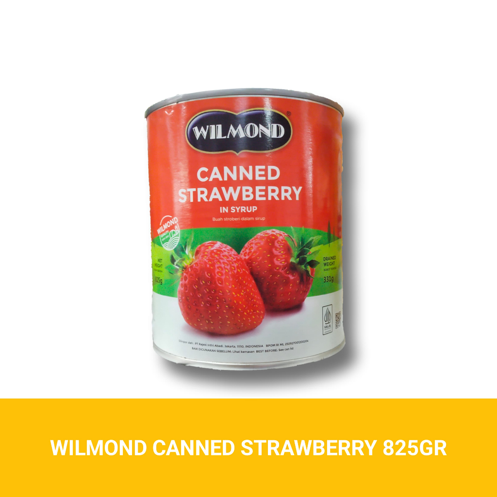 

WILMOND CANNED STRAWBERRY 825GR | BUAH STRAWBERRY KALENG 825GR