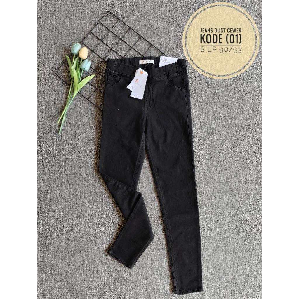 Celana jeans panjang Dust celana jeans wanita slimfit