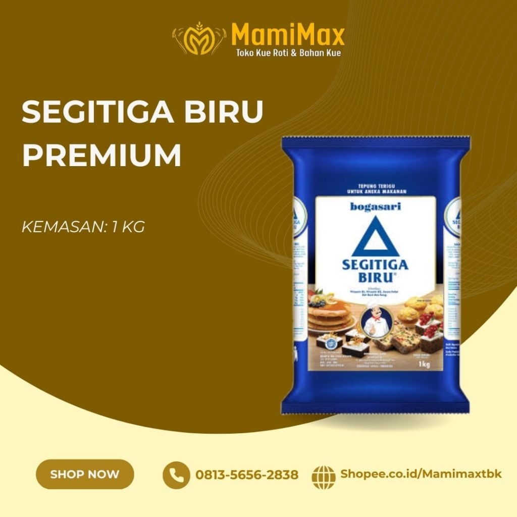 

TEPUNG SEGITIGA BIRU PREMIUM 1KG