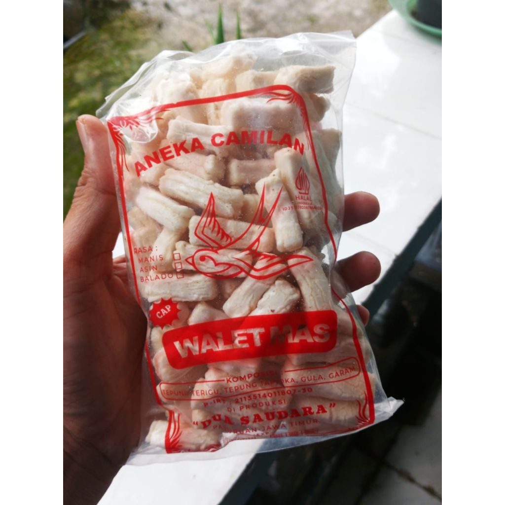 

CAMILAN KRUPUK TAHU PANJANG GURIH 1 PACK ISI 10PCS ADA YANG 1 PACK ISI 5 PCS