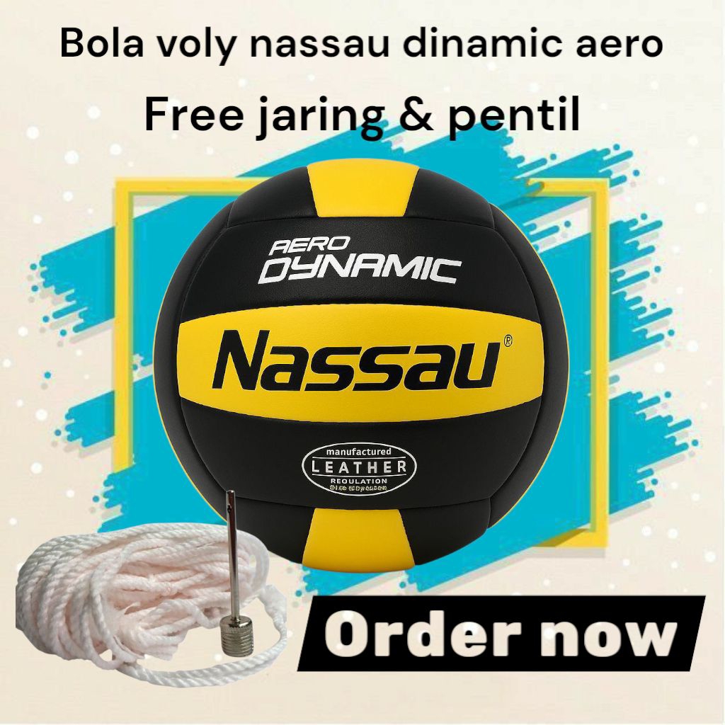 BOLA VOLLY NASSAU DINAMIC JAHIT MESIN PREMIUM