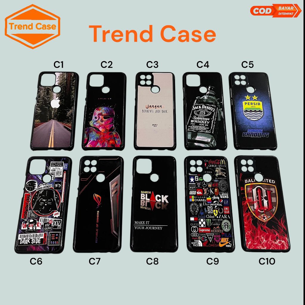 Case Hp Tipe OPPO A15 /A15S / A35 / F1 (PART 2) / Case Bening / Clear Case / Clear case Gambar / Cas
