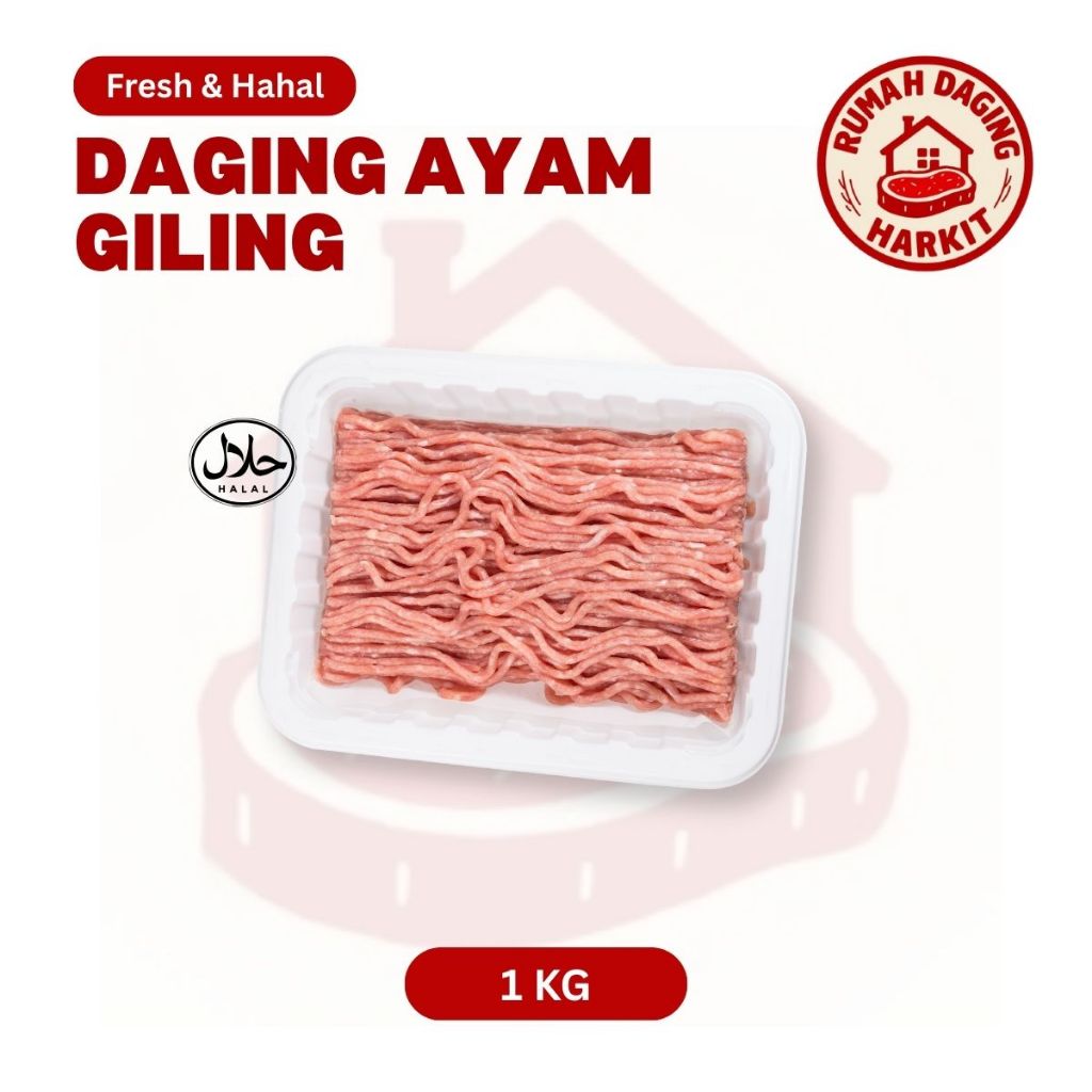 

Daging Ayam Giling Boneless Fresh Halal 1kg Kab Tangerang