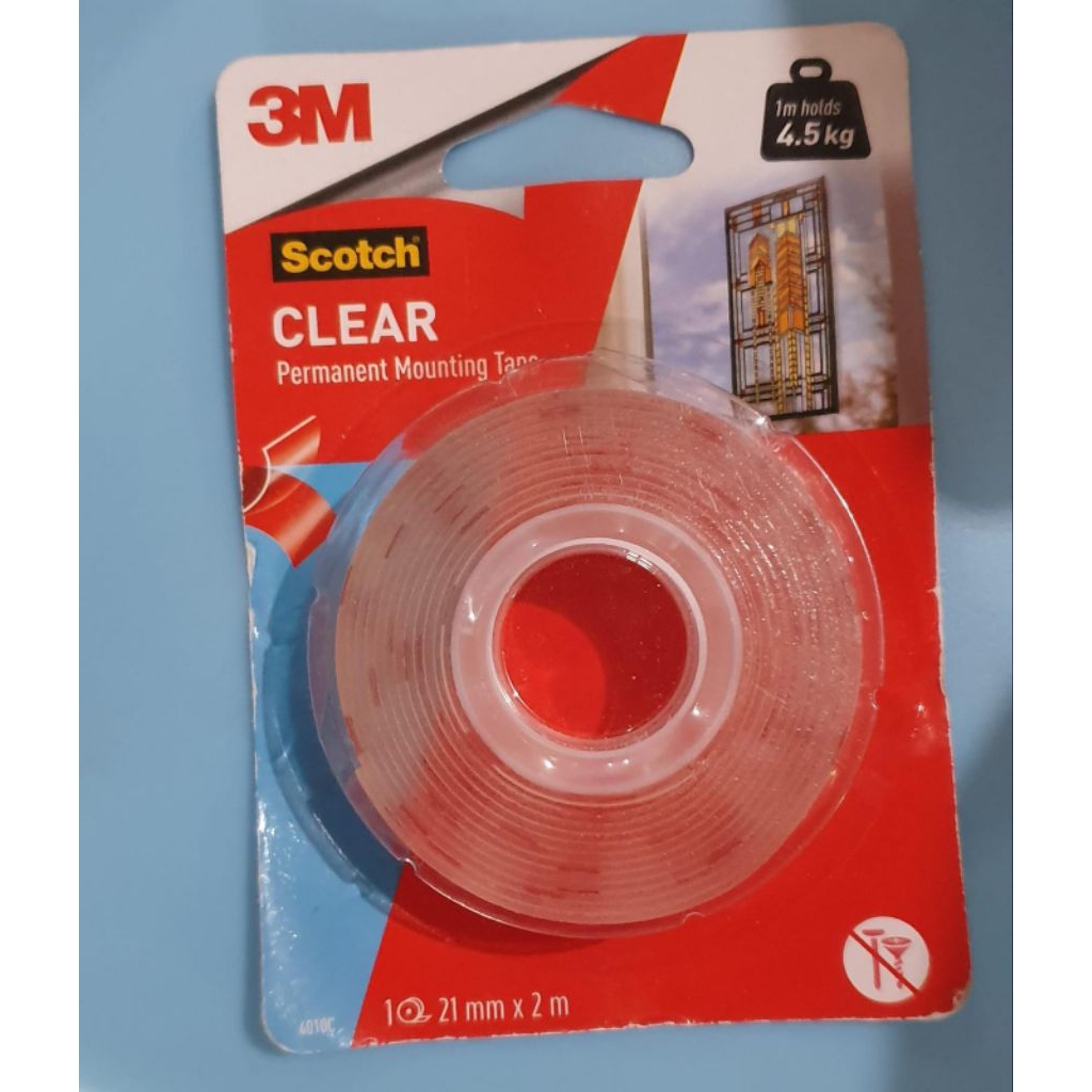 

3M Double Tap Indoor Warna Transparant