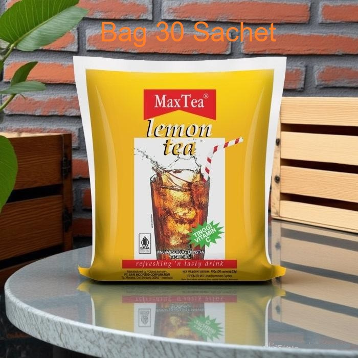 

Max Lemon Tea BAG 30pcs teh lemon rasa lemon segar