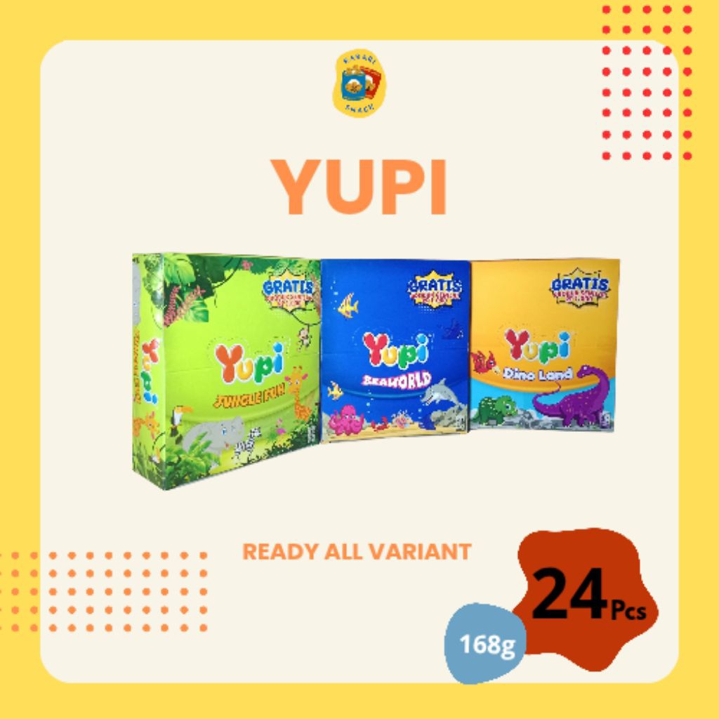 

RS Yupi Animal box (168g) kecil isi 24pcs