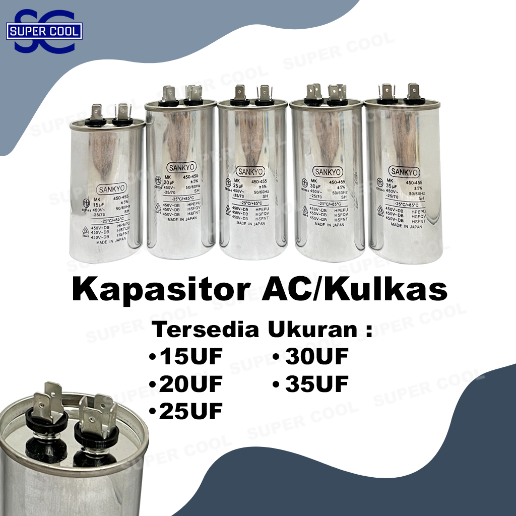 KAPASITOR AC/KULKAS