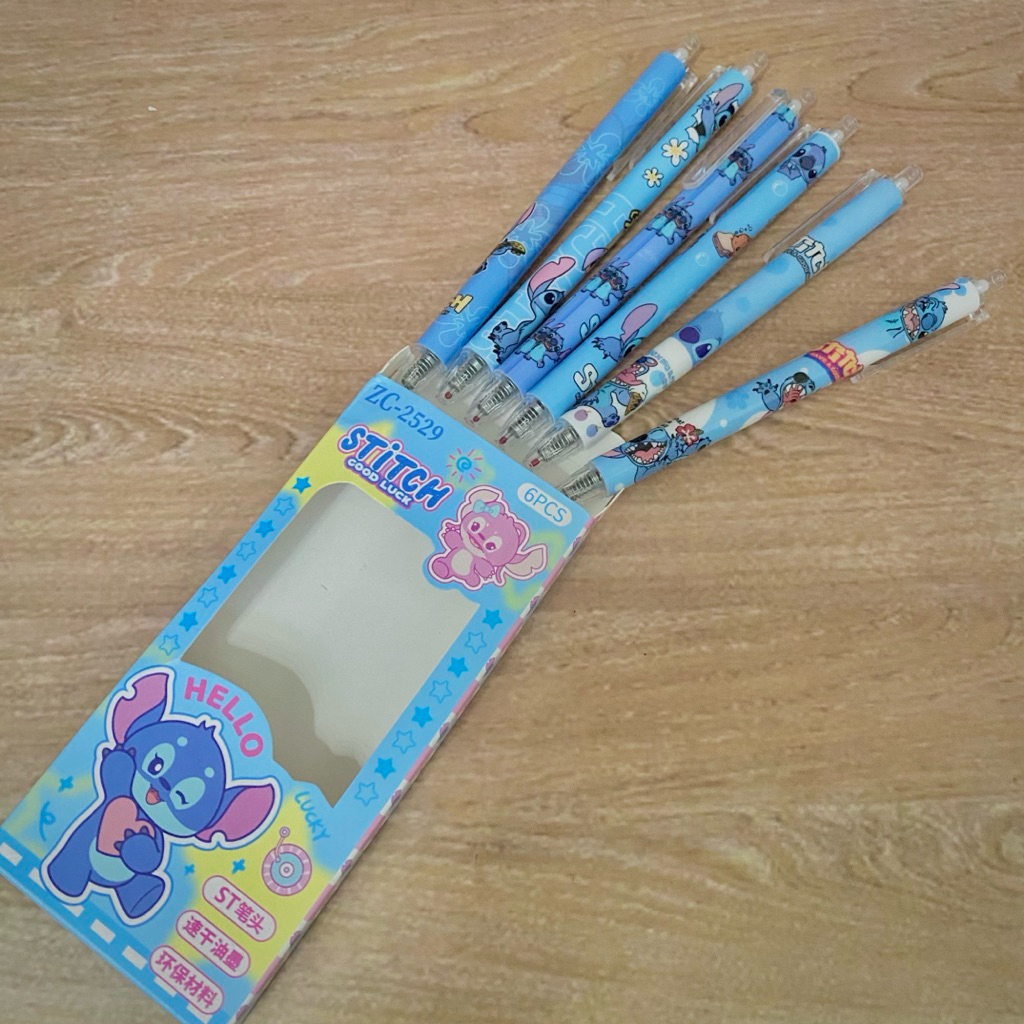 

[COD] 6 Pcs Pen Cetek Motif Stitch