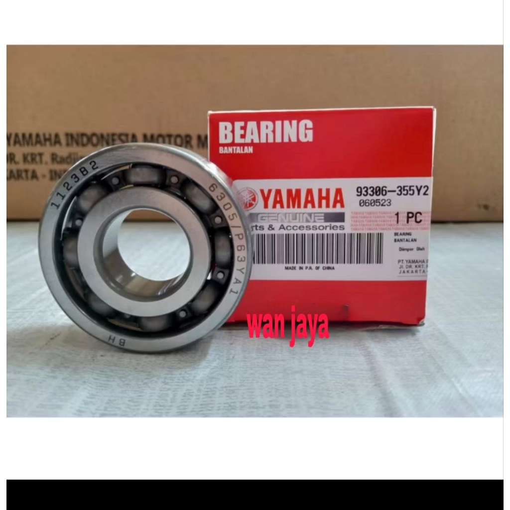 BEARING LAHAR KUR AS KRUK AS SOKAR 6305 MIO JUPITER MX VIXION VEGA ZR 93306 355Y2