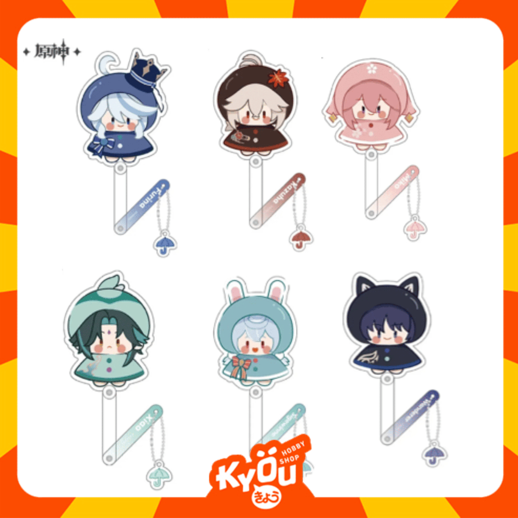 

Fun in the Rain Series Acrylic Photo Stick - Genshin Impact 9cm