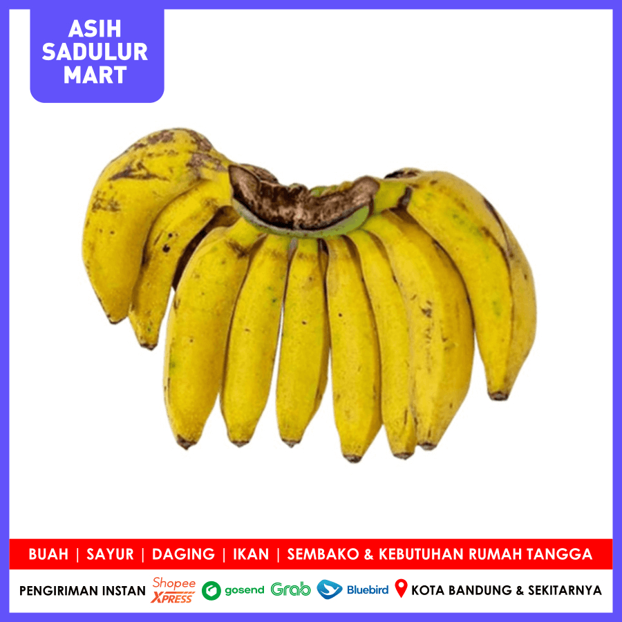 

Pisang Raja Bulu 1kg Promo Bandung | Asih Sadulur Mart