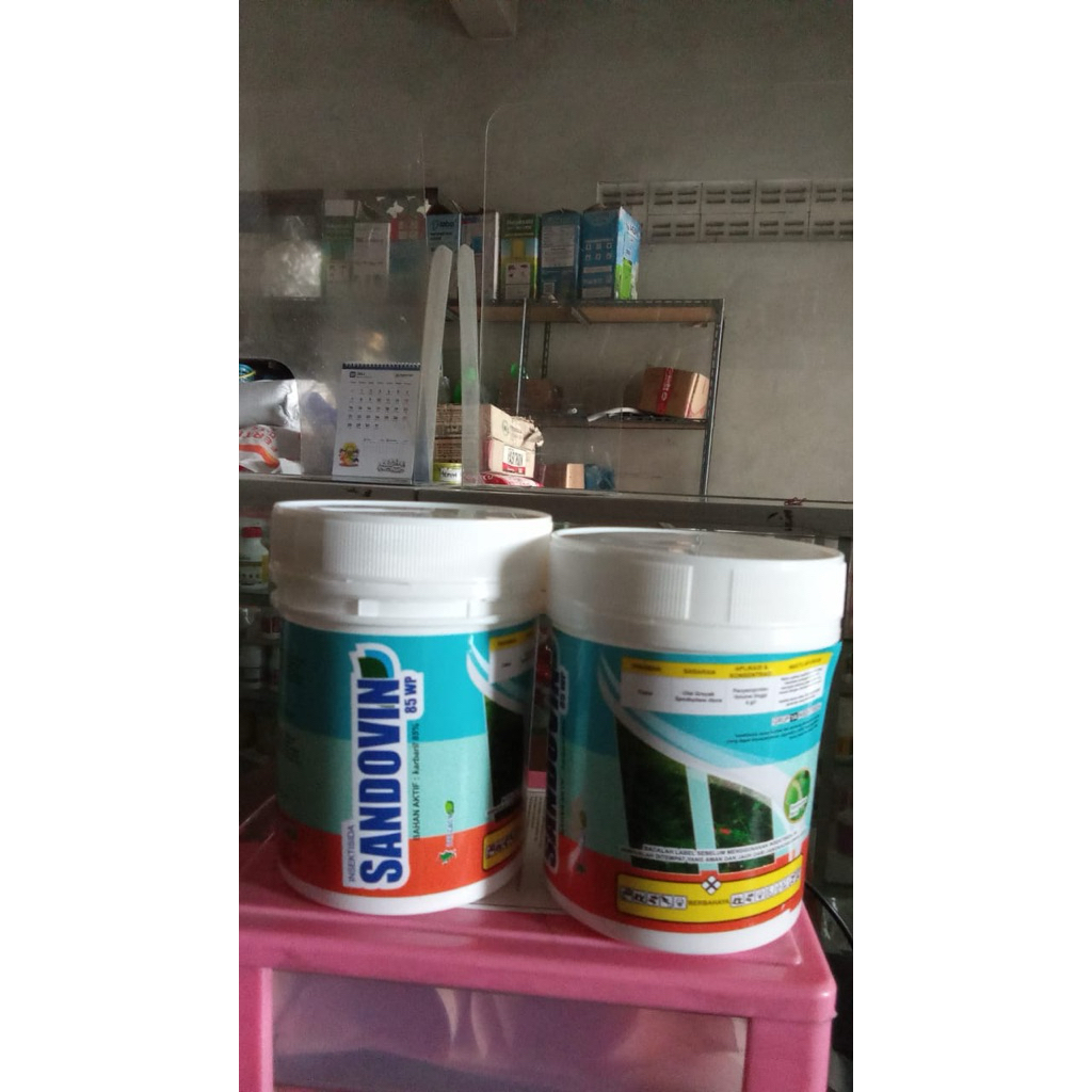 SANDOVIN 85SP 100 gr 100 gram Insektisida Racun Semut Serangga Kutu Daun Keriting Setara Sevin