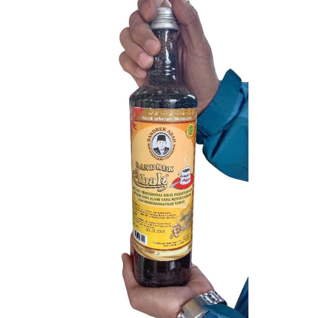 

bandrek Abah kemasan 70ml- bandrek Abah minuman tradisional khas oleh-oleh Ciwidey Bandung