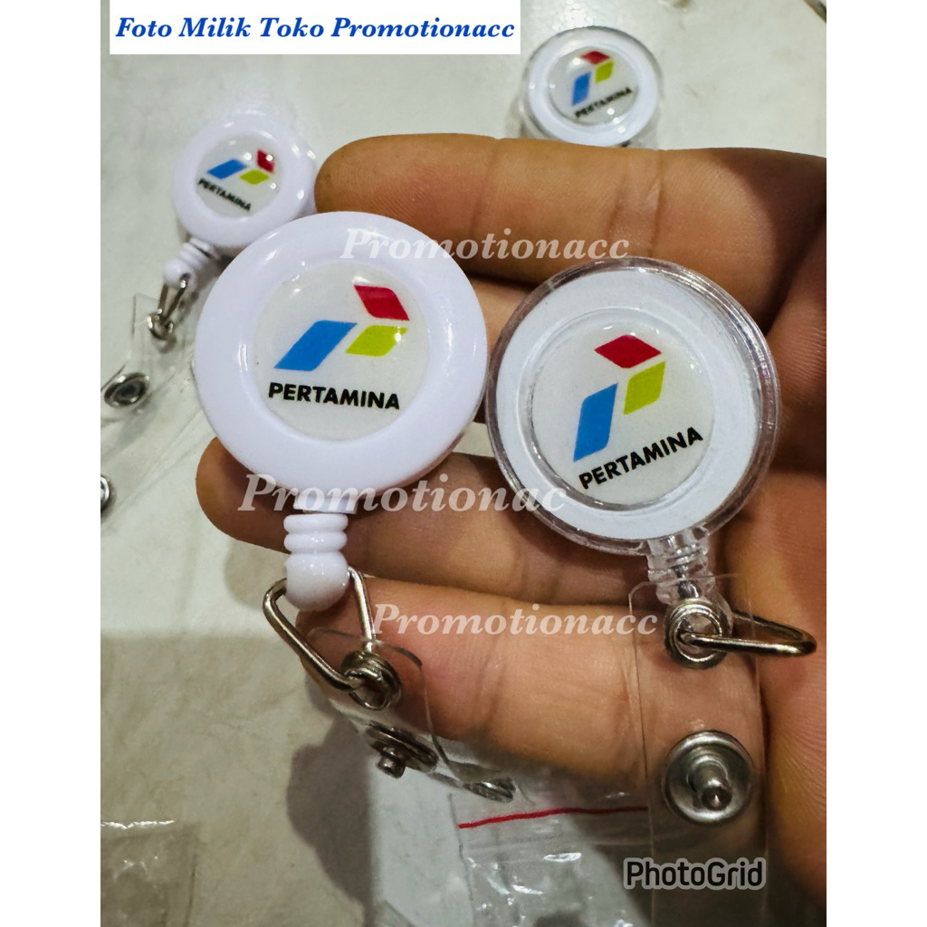 

Gantungan ID Card / Yoyo ID Card Logo Pertamina Satuan PREMIUM
