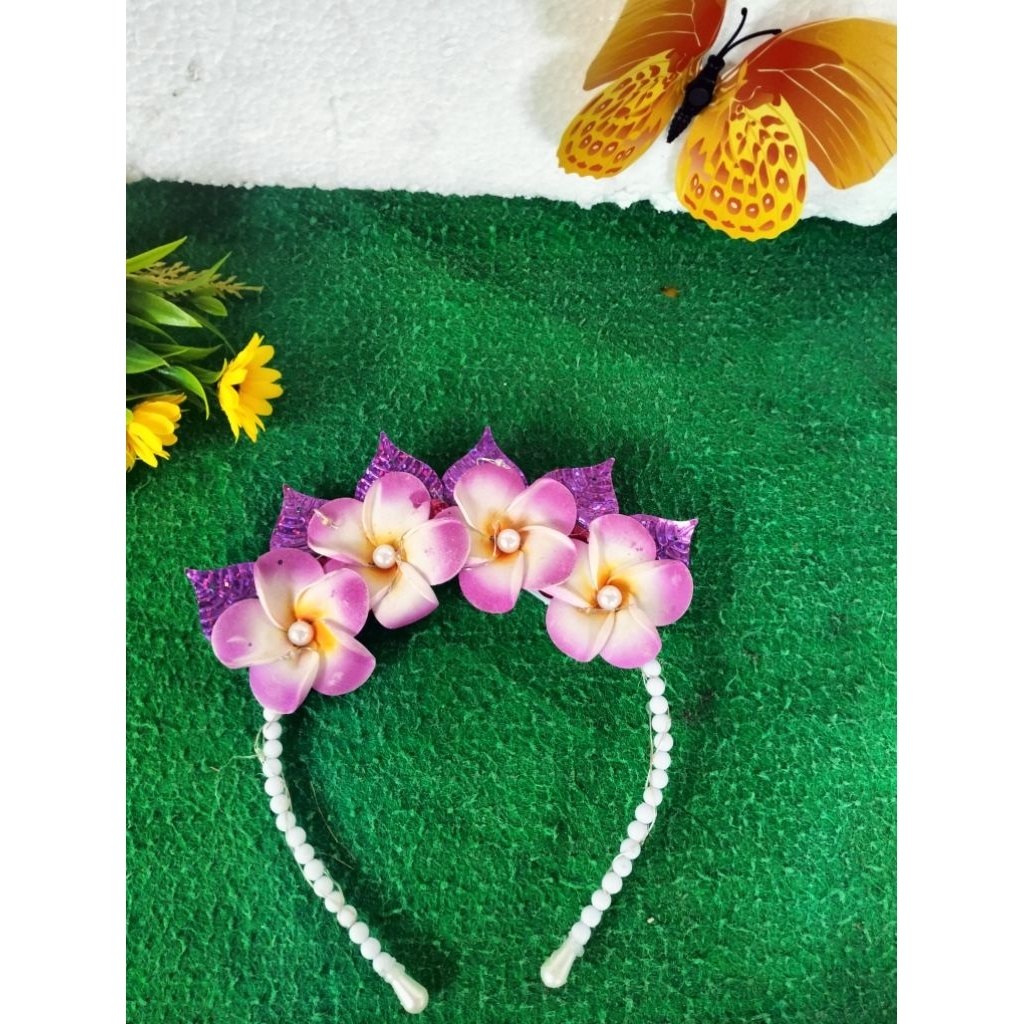 bando bunga Jepun/bando tari/bando kreasi/TANPA LAMPU LED/