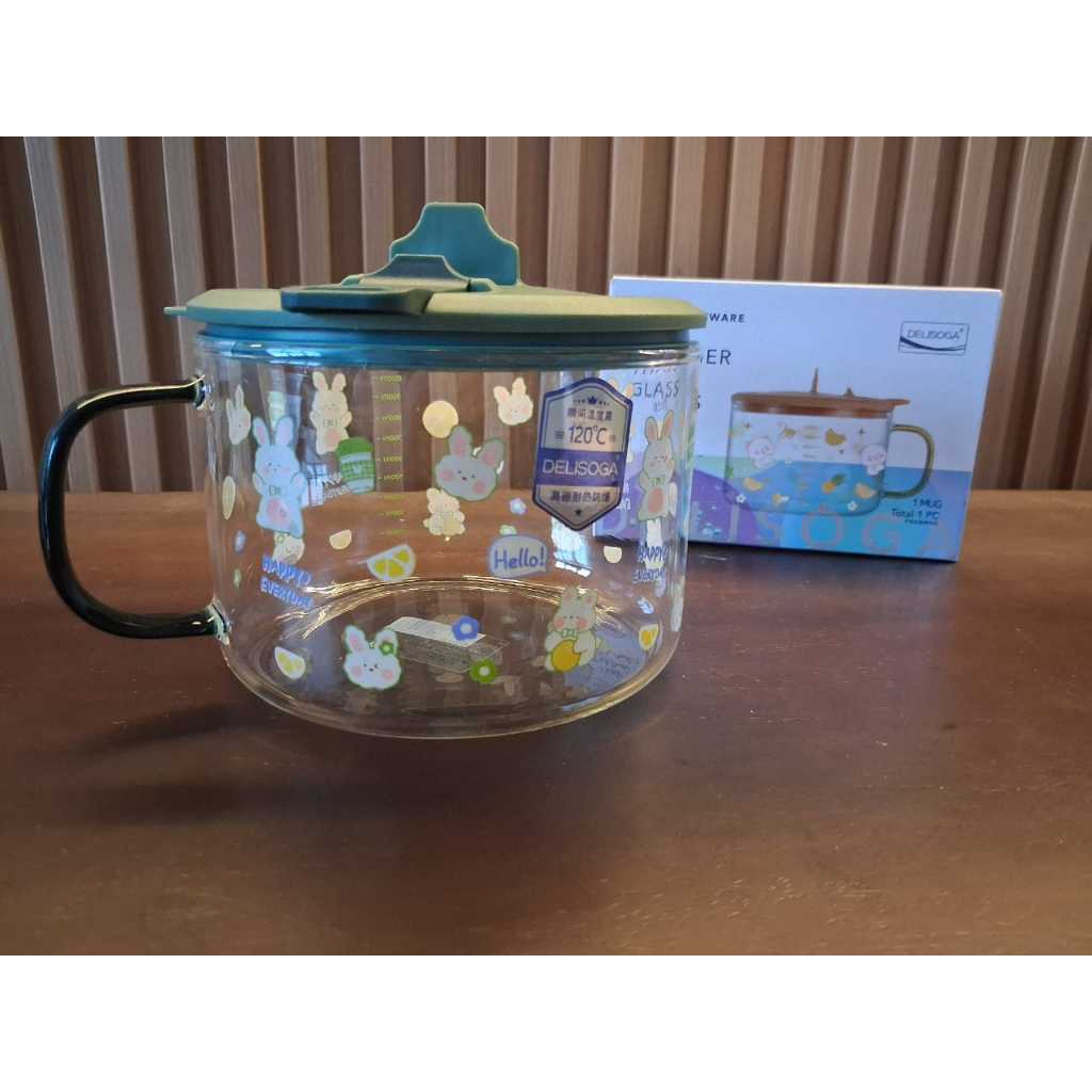 Gelas Bening Akrilik Transparan Mug Lucu