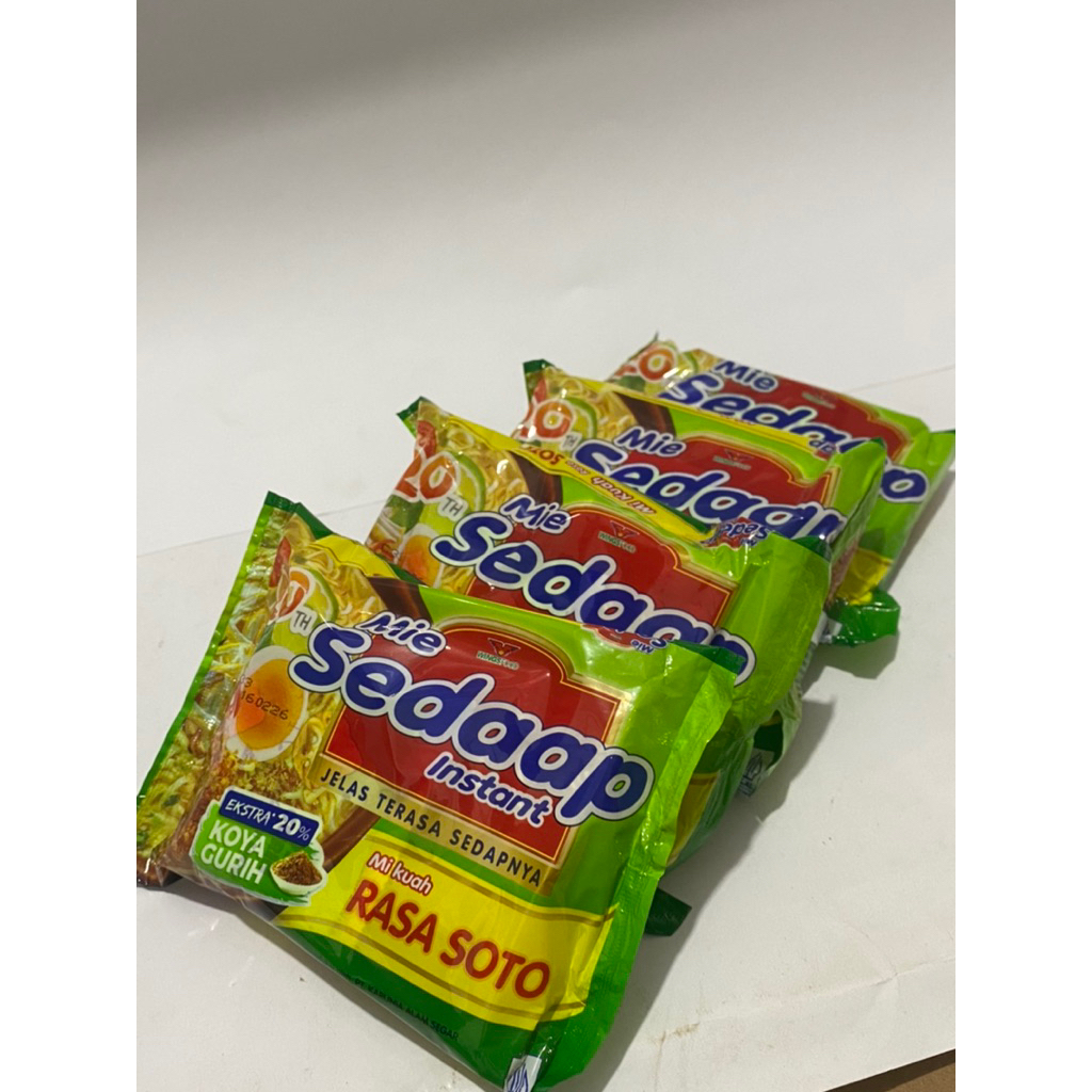 Mie Sedaap Instant RASA SOTO [Min. 12 pcs]